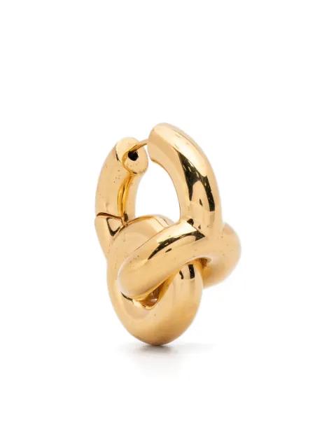 mini Knot Creoles earrings by UNCOMMON MATTERS