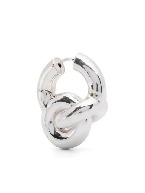 mini Knot Creoles earrings by UNCOMMON MATTERS