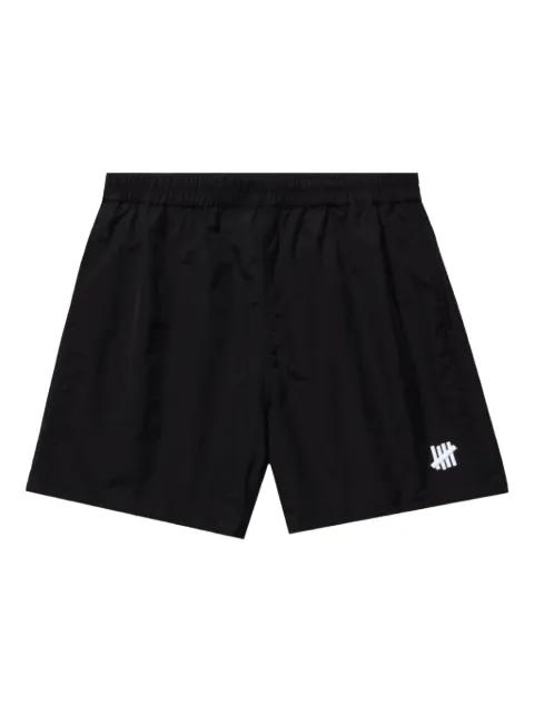 logo-plaque swim shorts by UNDEFEATED