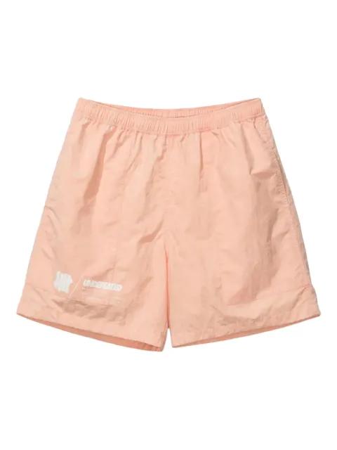 logo-print tie-dye shorts by UNDEFEATED
