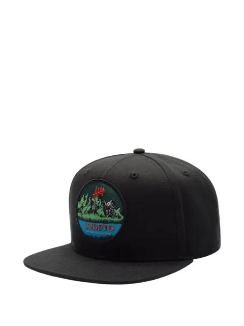 mountain-scene patch snapback cap by UNDEFEATED