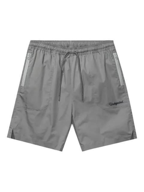 zip-pocket drawstring shorts by UNDEFEATED
