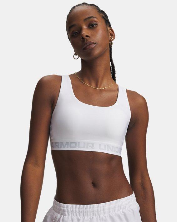 Armour® Mid Crossback Strappy by UNDER ARMOUR Armour® Mid Crossback Strappy by UNDER ARMOUR