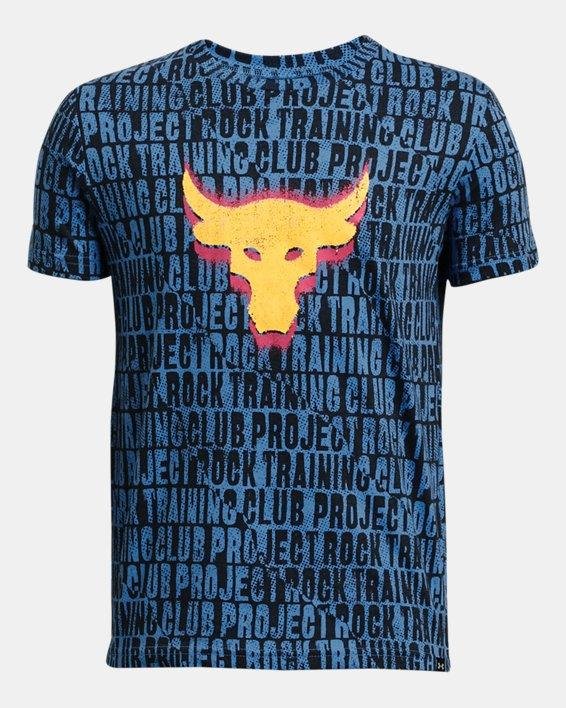 Boys' Project Rock BB Printed Short Sleeve by UNDER ARMOUR