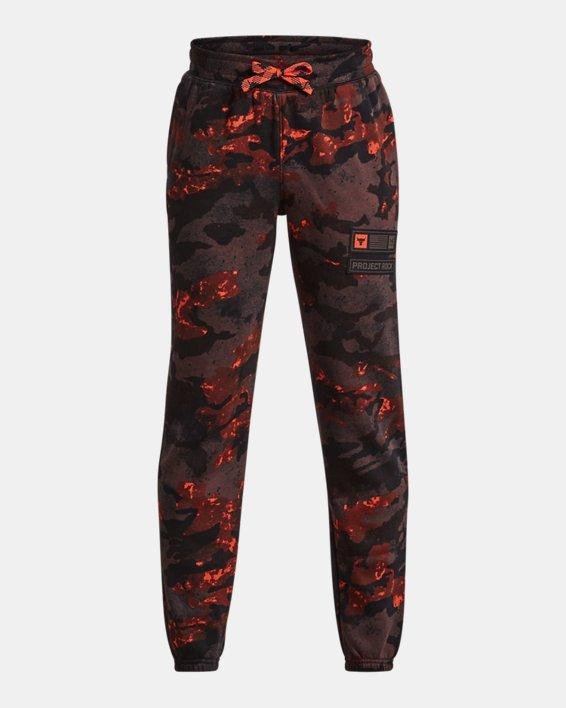 Boys' Project Rock Rival Fleece Veterans Day Joggers by UNDER ARMOUR