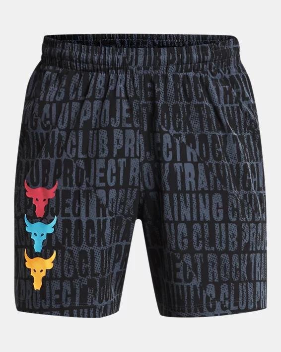 Boys' Project Rock Ultimate Printed Shorts by UNDER ARMOUR