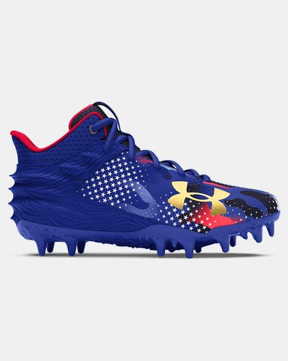 Boys' UA Blur Select MC USA Jr. Football Cleats by UNDER ARMOUR