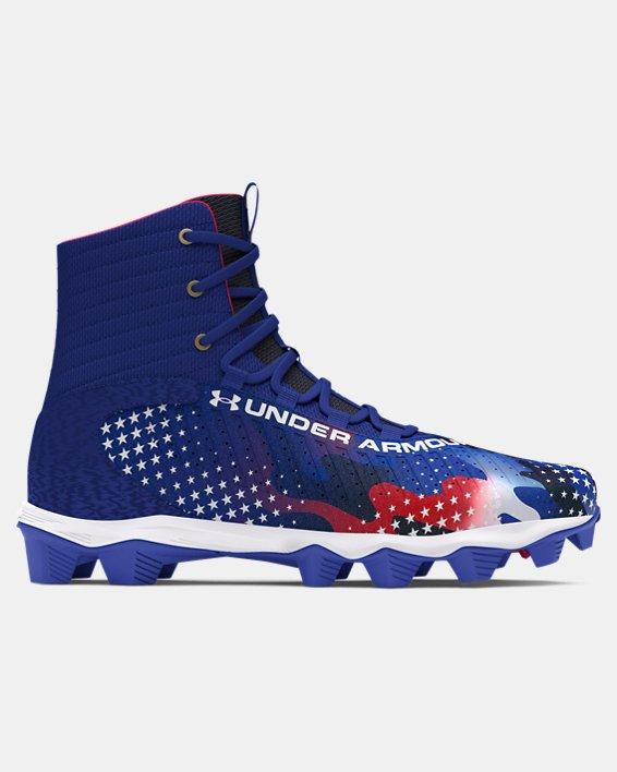 Boys' UA Highlight 2 RM USA Jr. Football Cleats by UNDER ARMOUR