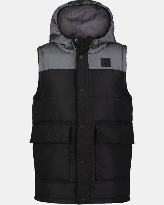 Boys' UA Hooded Cargo Vest by UNDER ARMOUR