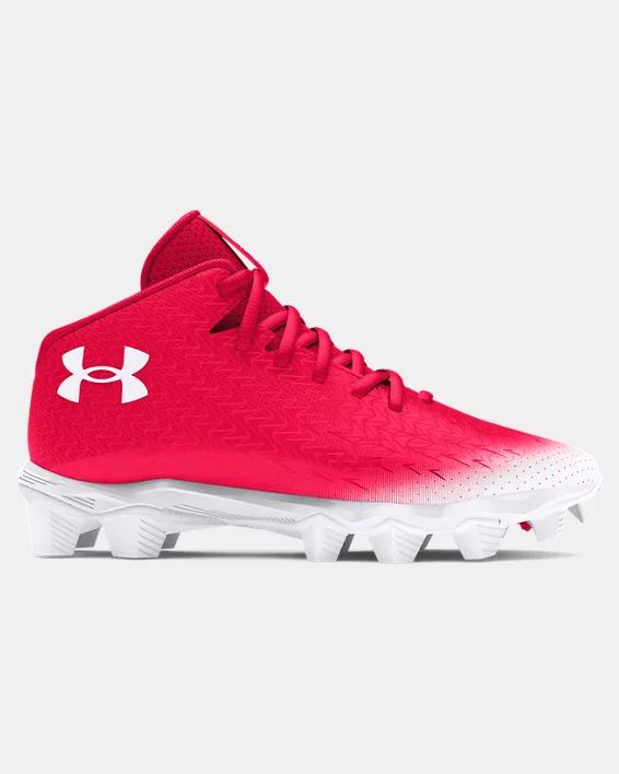 Boys' UA Spotlight Franchise 4 RM Jr. Football Cleats by UNDER ARMOUR