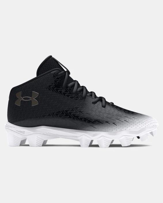 Boys' UA Spotlight Franchise 4 RM Wide Jr. Football Cleats by UNDER ARMOUR