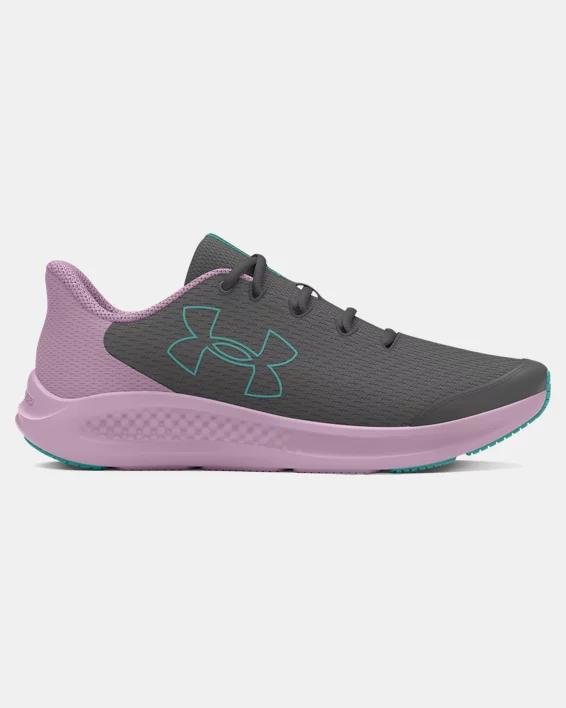Girls' Grade School UA Charged Pursuit 3 Big Logo Running Shoes by UNDER ARMOUR