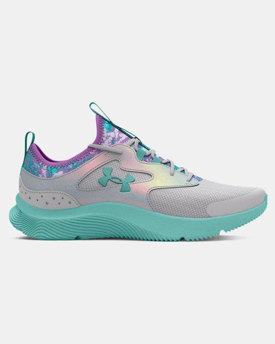 Girls' Grade School UA Infinity 2.0 Printed Running Shoes by UNDER ARMOUR