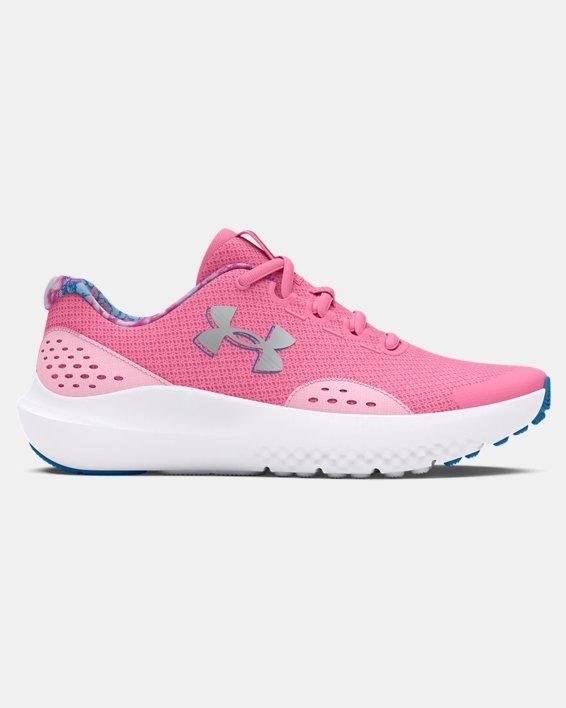 Girls' Grade School UA Surge 4 Printed Running Shoes by UNDER ARMOUR