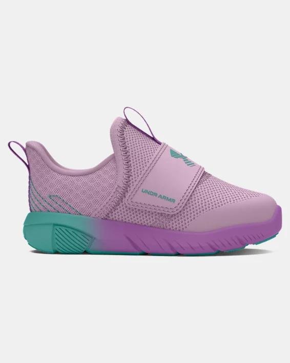 Girls' Infant UA Flash Fade Running Shoes by UNDER ARMOUR