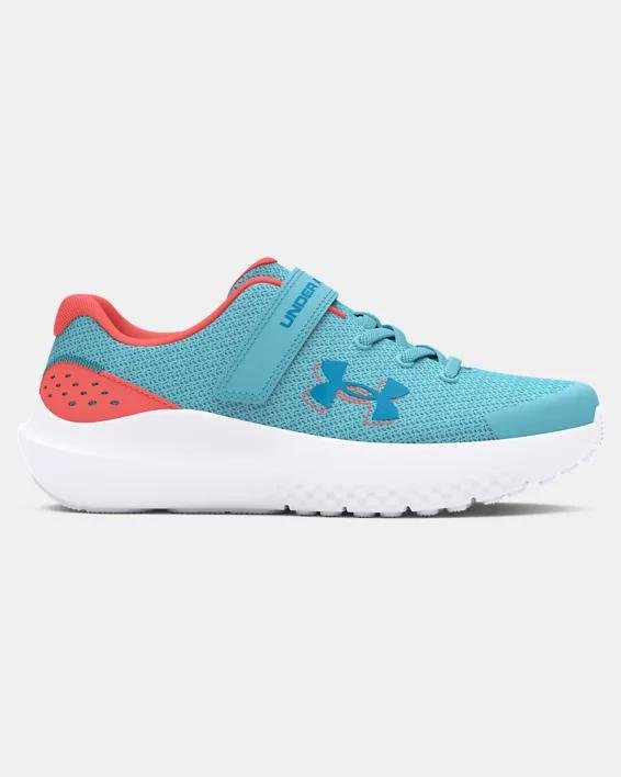 Girls' Pre-School UA Surge 4 AC Running Shoes by UNDER ARMOUR