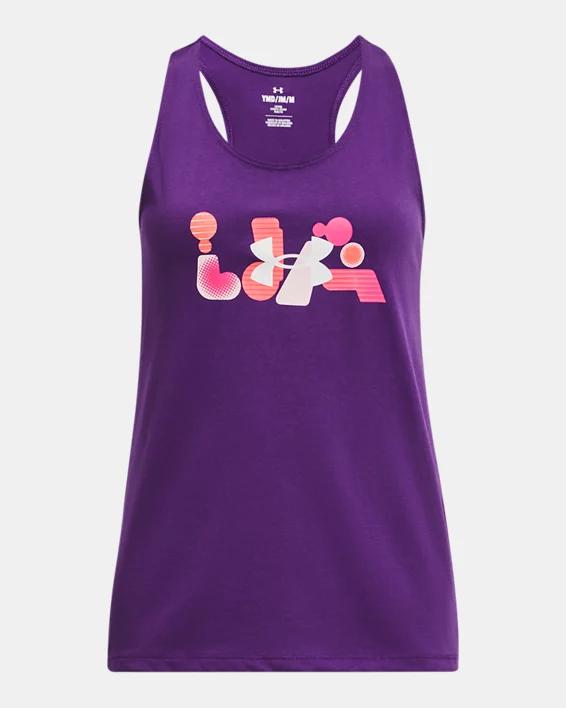 Girls' UA Bubble Abbreviation Tank by UNDER ARMOUR