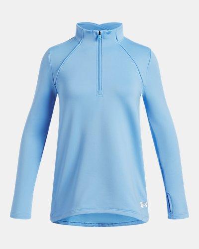 Girls' UA Cold Weather ½ Zip by UNDER ARMOUR