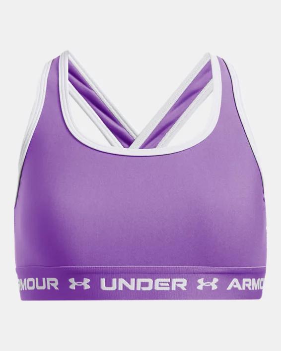 Girls' UA Crossback Sports Bra by UNDER ARMOUR