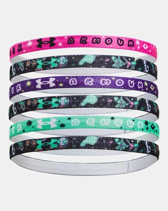 Girls' UA Graphic Headbands - 6 Pack by UNDER ARMOUR