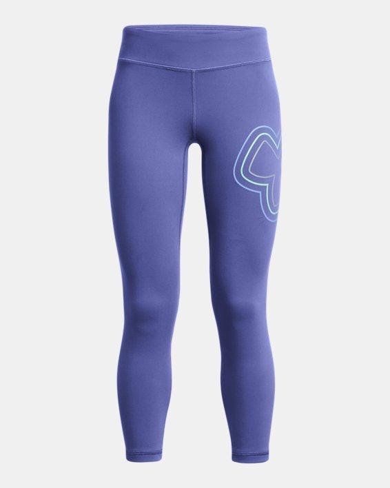 Girls' UA Motion Branded Ankle Leggings by UNDER ARMOUR