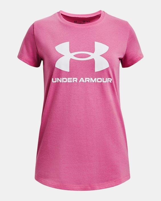 Girls' UA Sportstyle Graphic Short Sleeve by UNDER ARMOUR