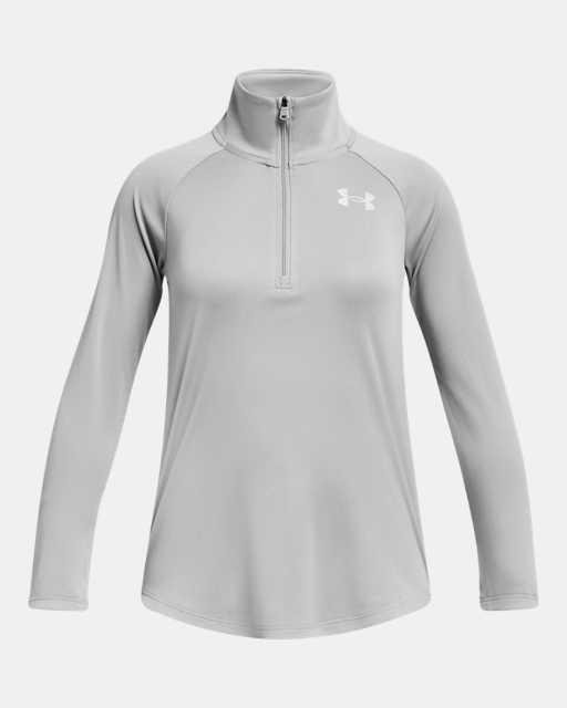Girls' UA Tech™ Graphic ½ Zip by UNDER ARMOUR