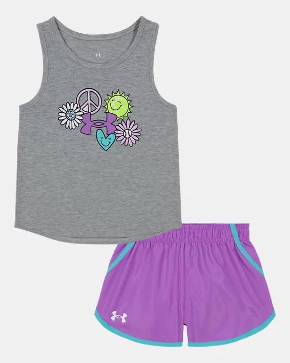 Infant Girls' UA Peace Tank Set by UNDER ARMOUR