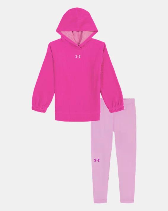 Infant Girls' UA Rib Velour Tunic Set by UNDER ARMOUR