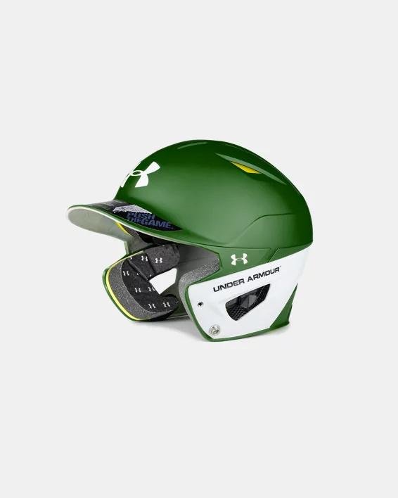 Kids' UA Converge Matte Two Tone Batting Helmet by UNDER ARMOUR