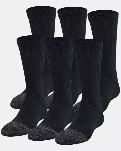 Kids' UA Performance Tech Crew Socks – 6-Pack by UNDER ARMOUR