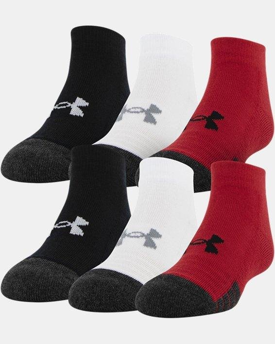 Kids' UA Performance Tech Low Cut Socks – 6-Pack by UNDER ARMOUR