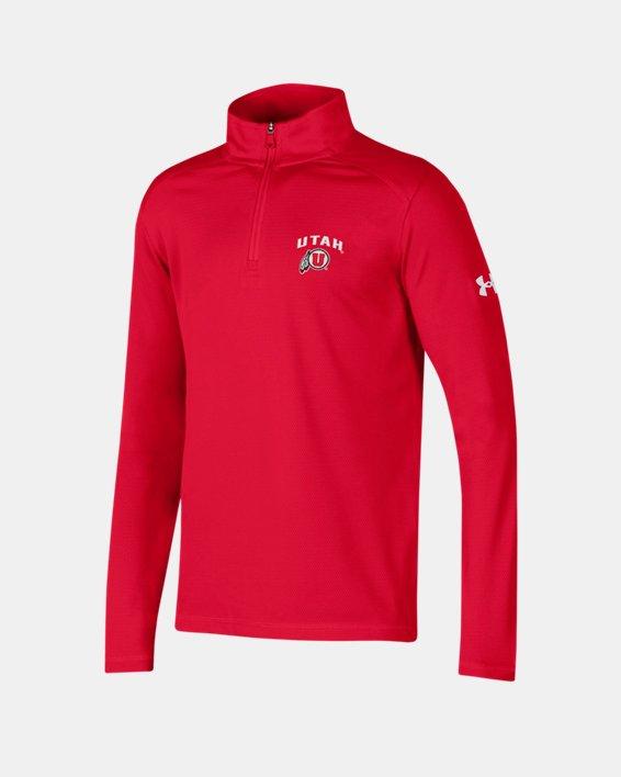 Kids' UA Tech™ Mesh Collegiate ¼ Zip by UNDER ARMOUR