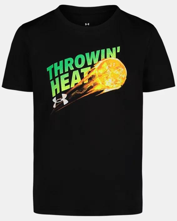 Little Boys' UA Throwin Heat T-Shirt by UNDER ARMOUR