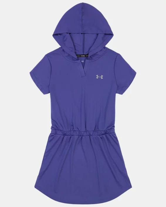 Little Girls' UA Jersey Hooded Coverup by UNDER ARMOUR