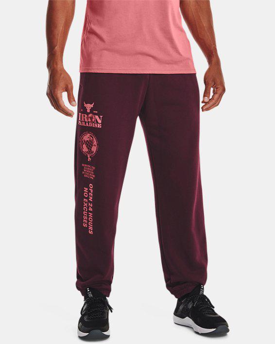 Men's Project Rock Heavyweight Terry Pants by UNDER ARMOUR