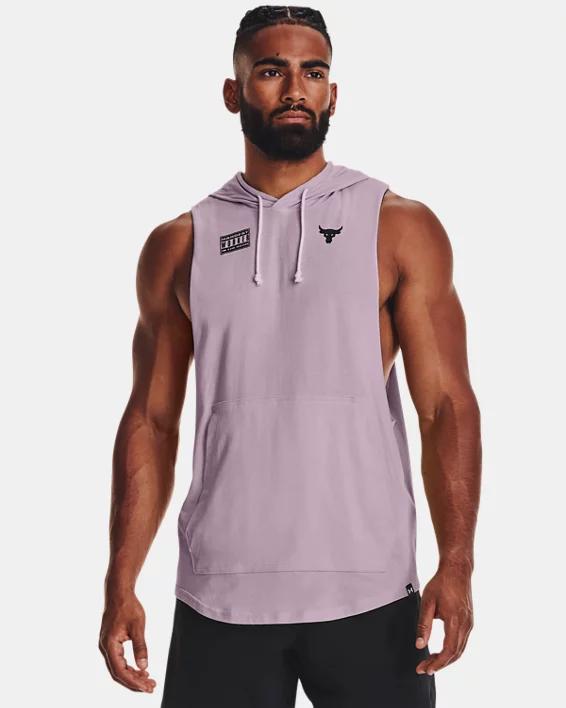 Men's Project Rock Show Your Work Sleeveless Hoodie by UNDER ARMOUR