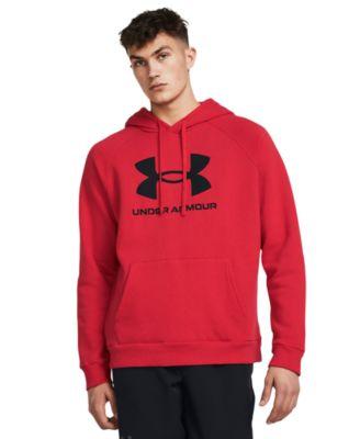 Men's Rival Logo Hooded Sweatshirt by UNDER ARMOUR