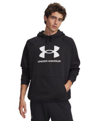 Men's Rival Logo Hooded Sweatshirt by UNDER ARMOUR