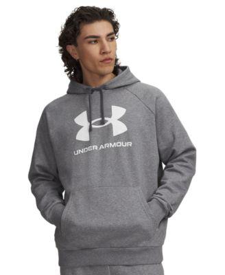 Men's Rival Logo Hooded Sweatshirt by UNDER ARMOUR