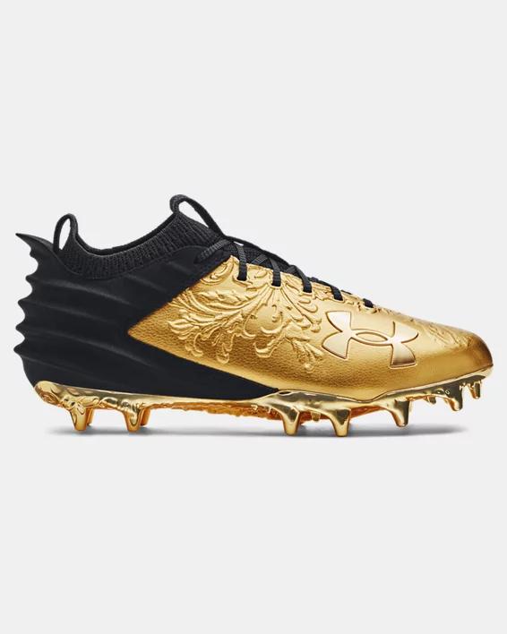 Men's UA Blur Smoke 2.0 Justin Jefferson 'Receiver Royalty' Football Cleats by UNDER ARMOUR Men's UA Blur Smoke 2.0 Justin Jefferson 'Receiver Royalty' Football Cleats by UNDER ARMOUR