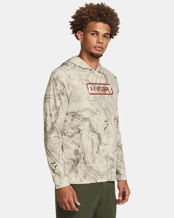 Men's UA Fish Pro Camo Hoodie by UNDER ARMOUR