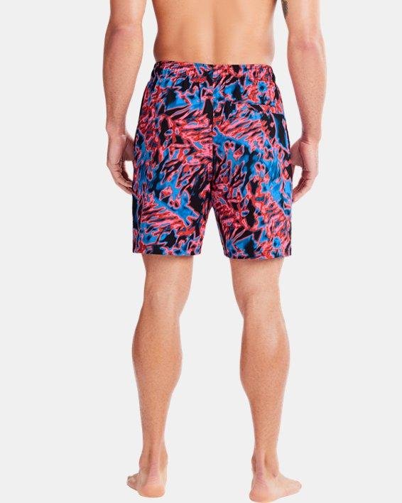 Men's UA Grunge Tropic Compression Volley Shorts by UNDER ARMOUR