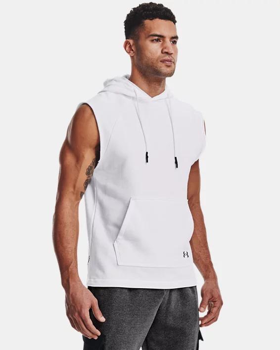 Men's UA Heavyweight Terry Sleeveless Hoodie by UNDER ARMOUR Men's UA Heavyweight Terry Sleeveless Hoodie by UNDER ARMOUR