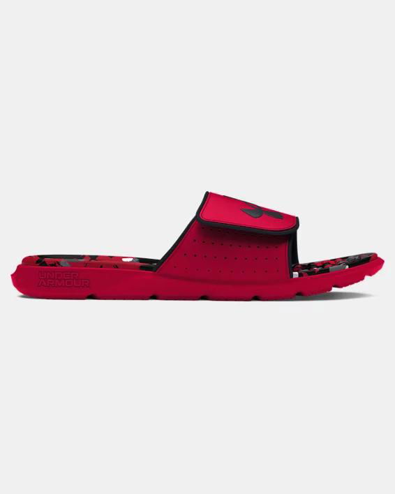 Men's UA Ignite Pro Graphic Footbed Slides by UNDER ARMOUR