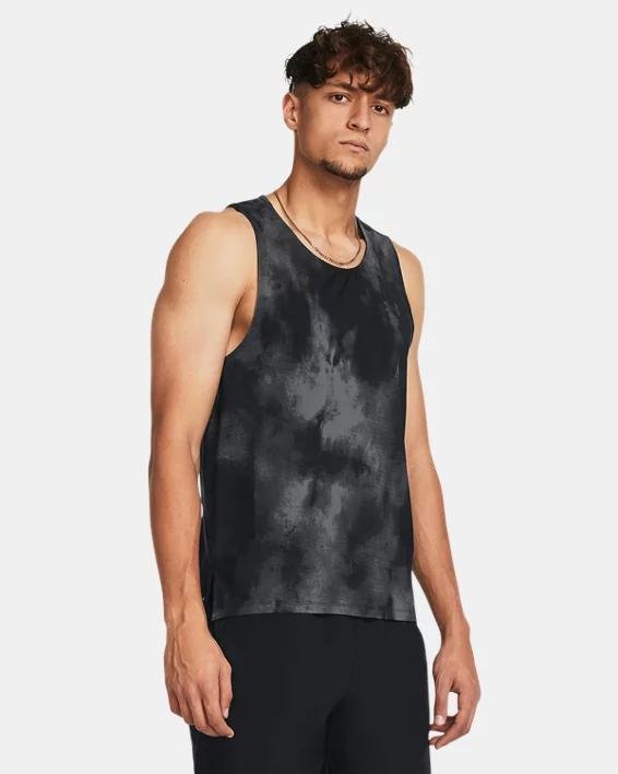 Men's UA Launch Elite Printed Singlet by UNDER ARMOUR