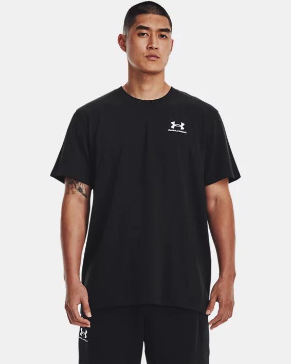 Men's UA Logo Embroidered Heavyweight Short Sleeve by UNDER ARMOUR