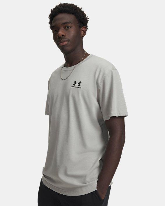 Men's UA Logo Embroidered Heavyweight Short Sleeve by UNDER ARMOUR