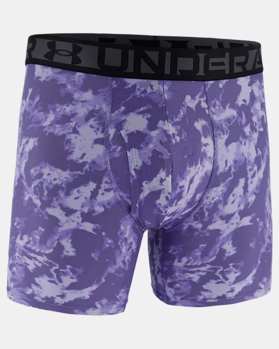 Men's UA Performance Tech™ Printed 6" Boxerjock® by UNDER ARMOUR
