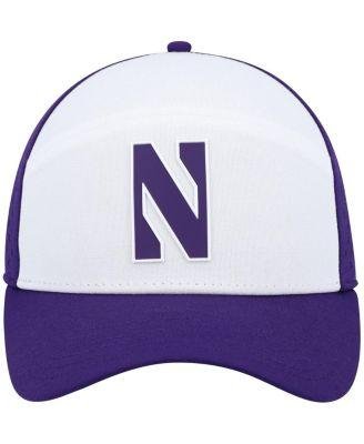Men's White Northwestern Wildcats Laser Performance Snapback Hat by UNDER ARMOUR